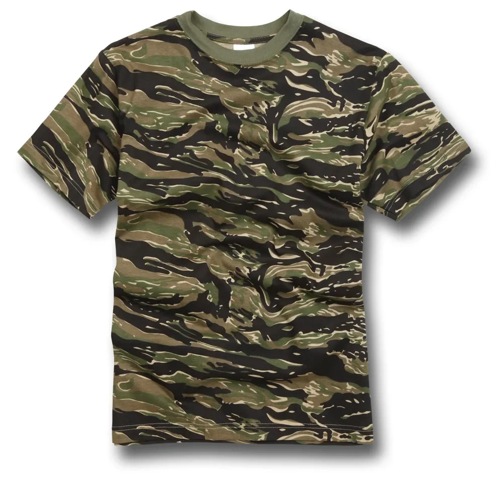 100% COTTON CAMMO T-SHIRT