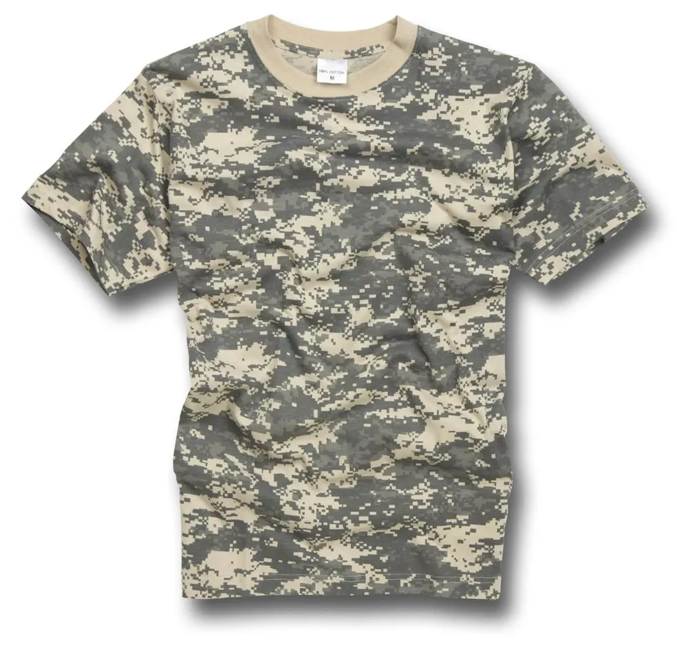 100% COTTON CAMMO T-SHIRT