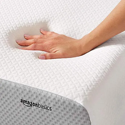 Amazon Basics Memory Foam Mattress, Soft Plush Feel, 10 inch, Queen