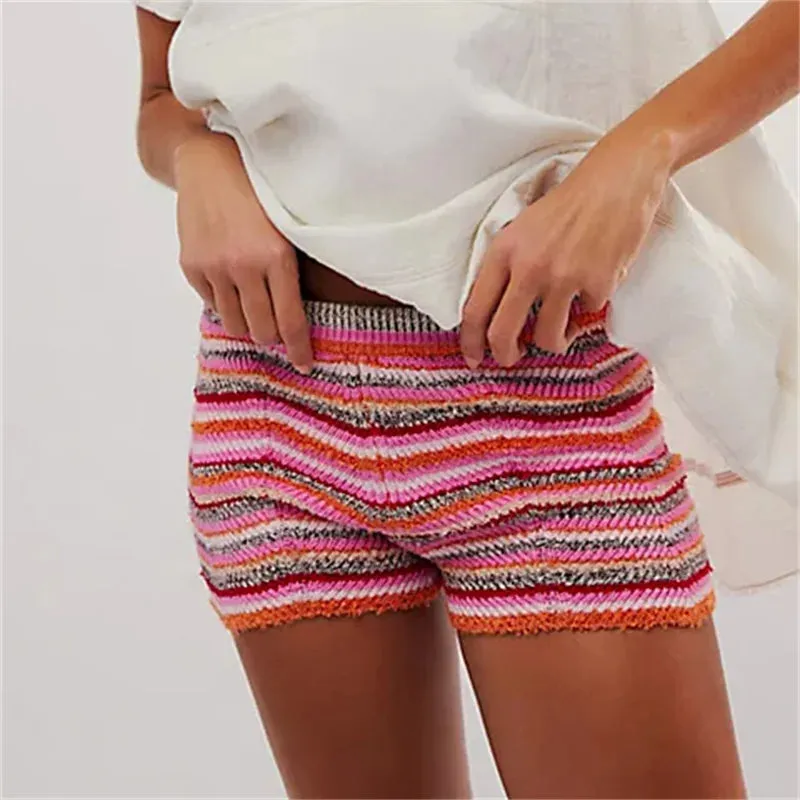 Ariadne Wave Knit Shorts