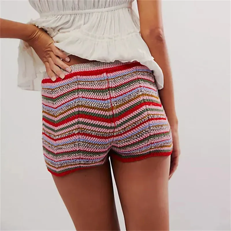 Ariadne Wave Knit Shorts