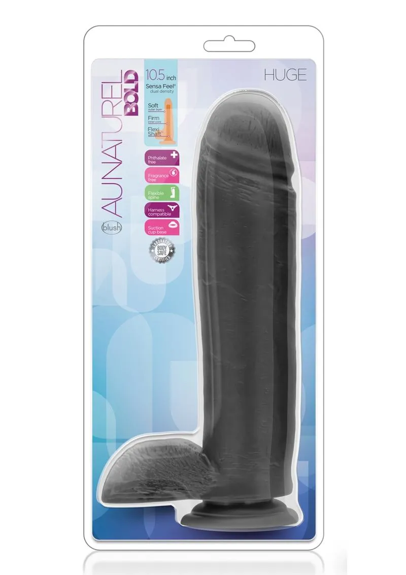 Au Naturel Bold Huge Dildo with Suction Cup