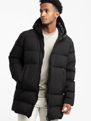 Black Typhoon Platinum Ultra Light Down Coat