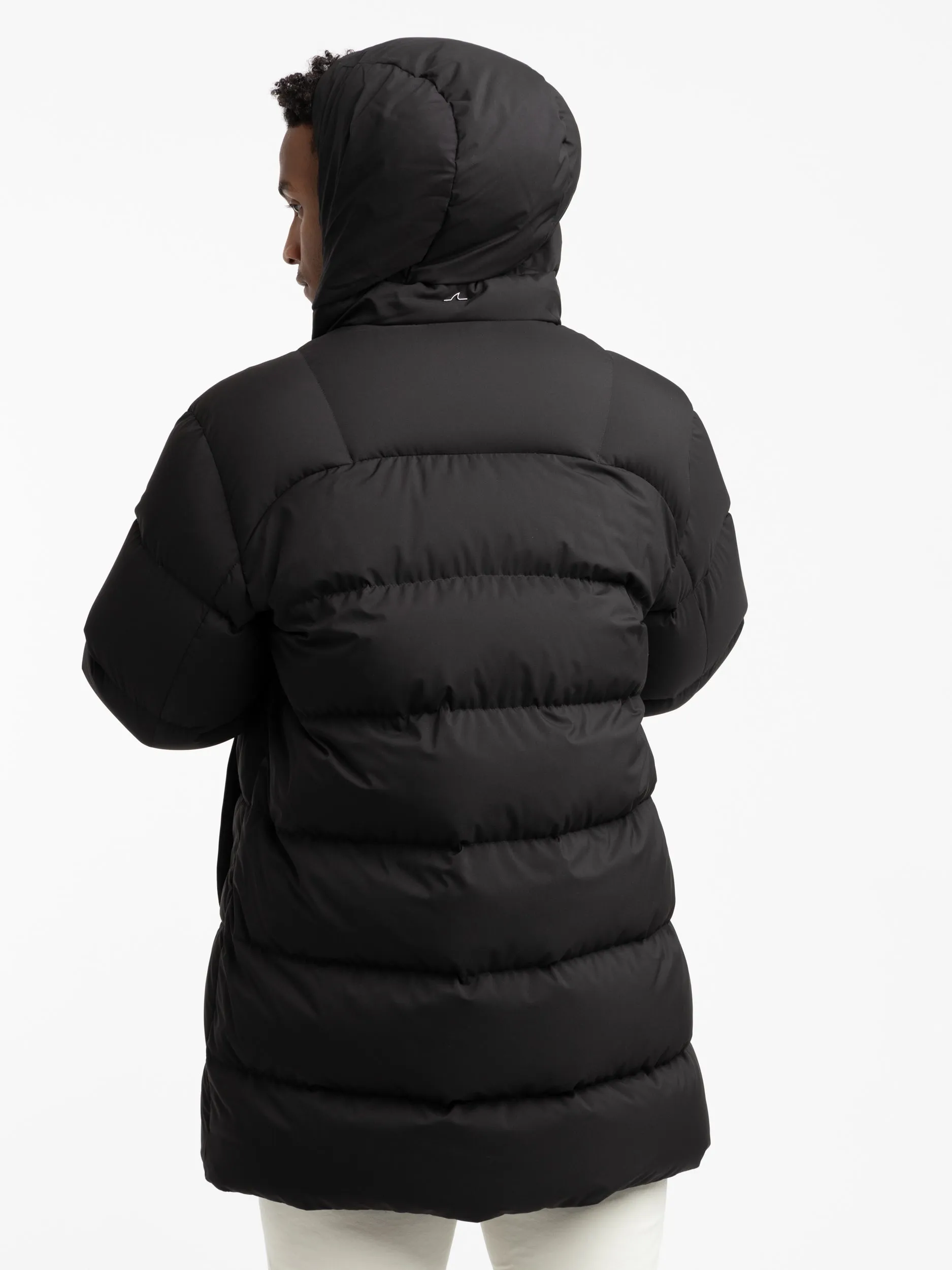 Black Typhoon Platinum Ultra Light Down Coat