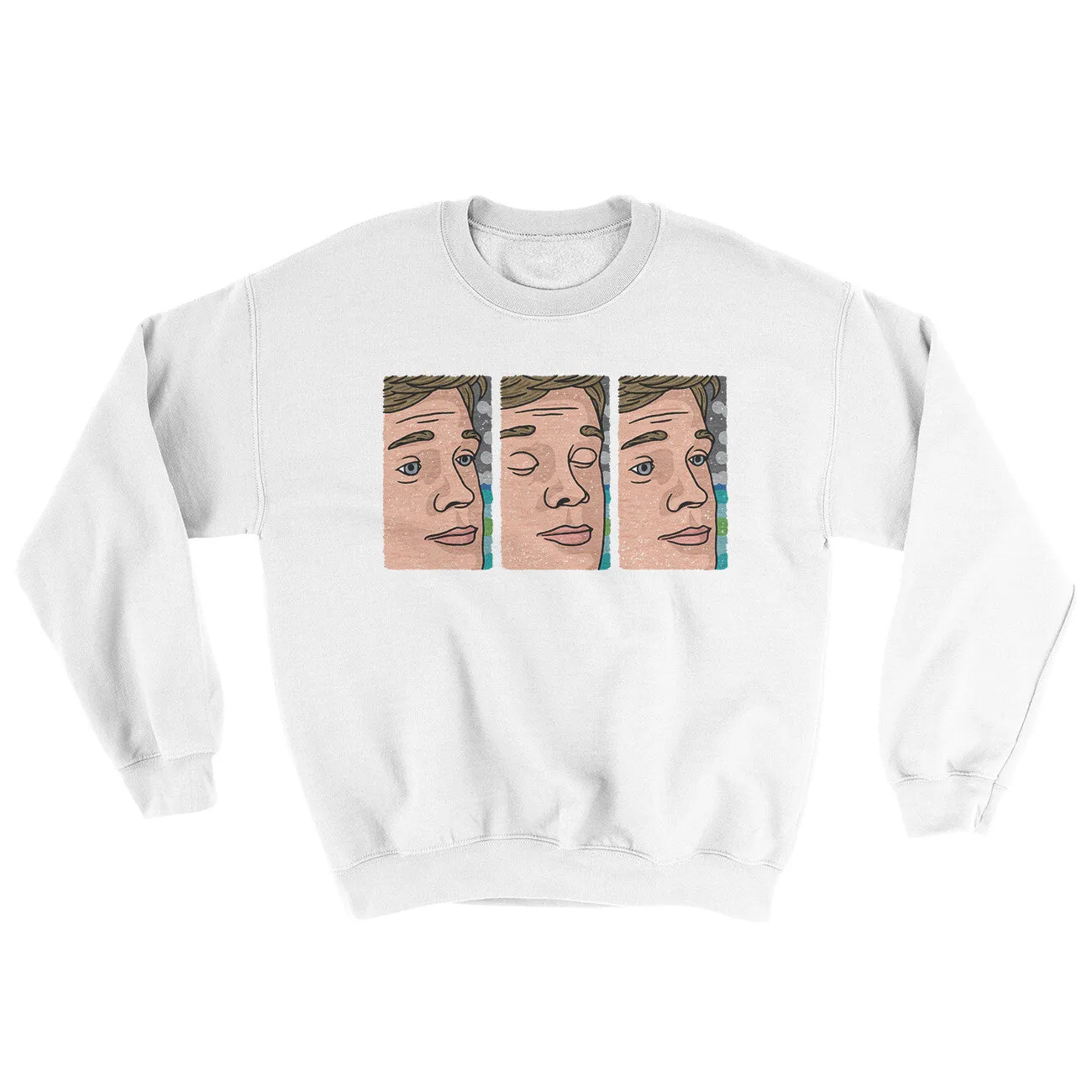 Blinking Guy Meme Ugly Sweater