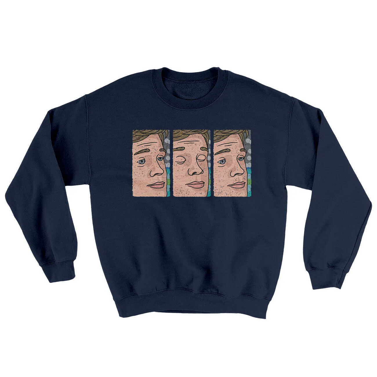 Blinking Guy Meme Ugly Sweater