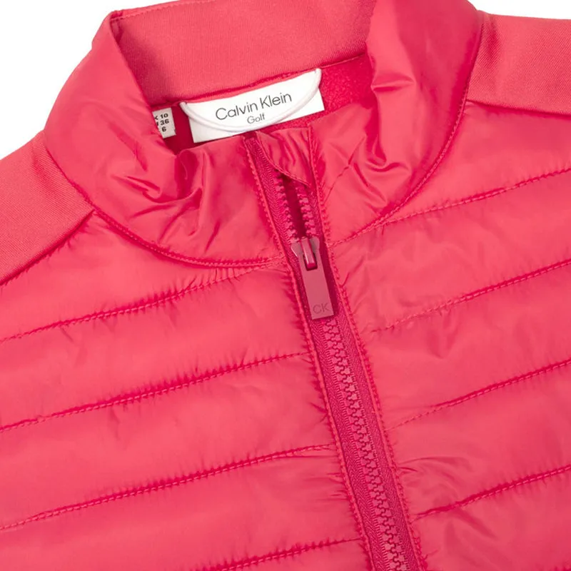 CALVIN KLEIN Hutchinson Hybrid Women's Jacket (Berry Pink)