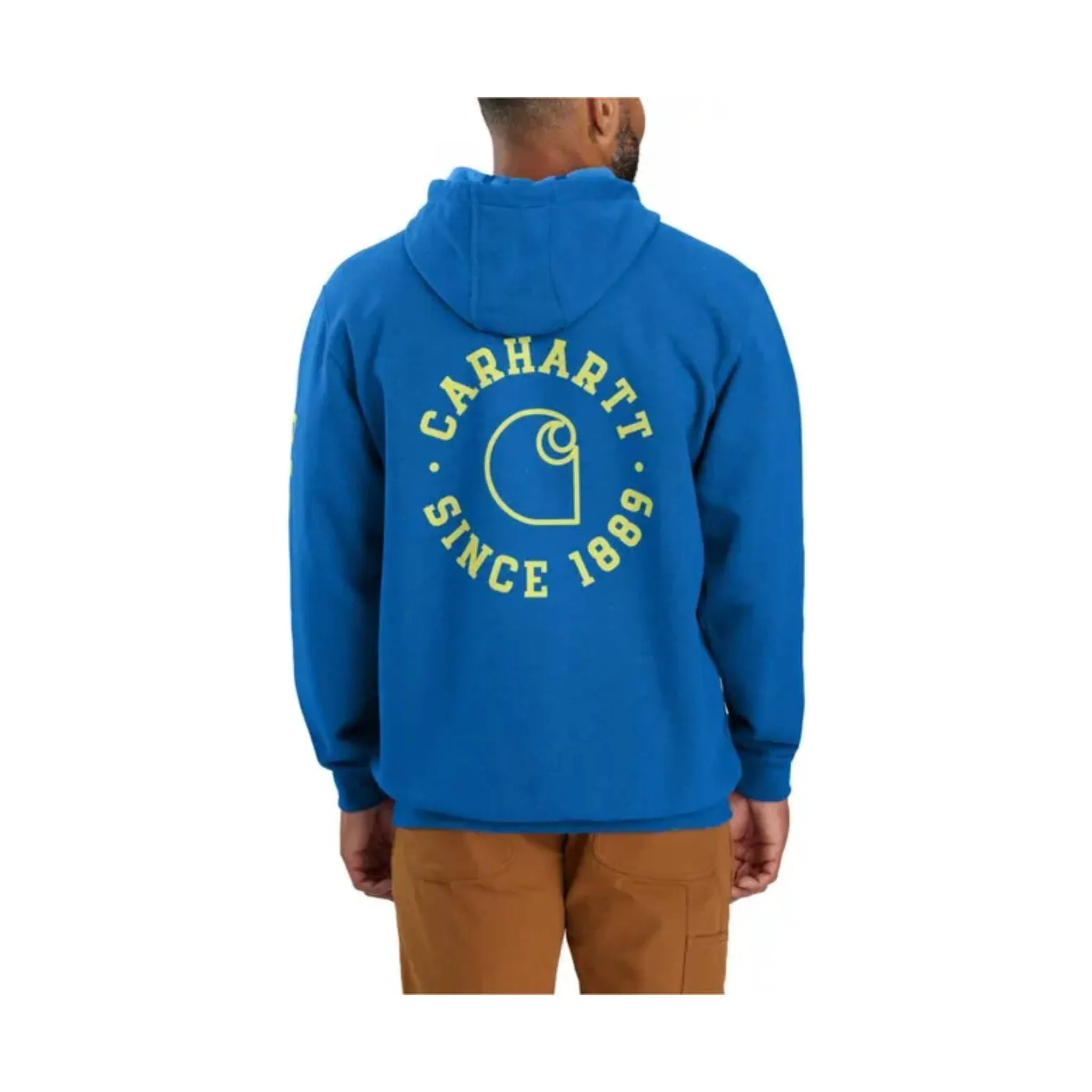 Carhartt Men's 1889 Loose Fit Graphic Sweatshirt - Beacon Blue Heather