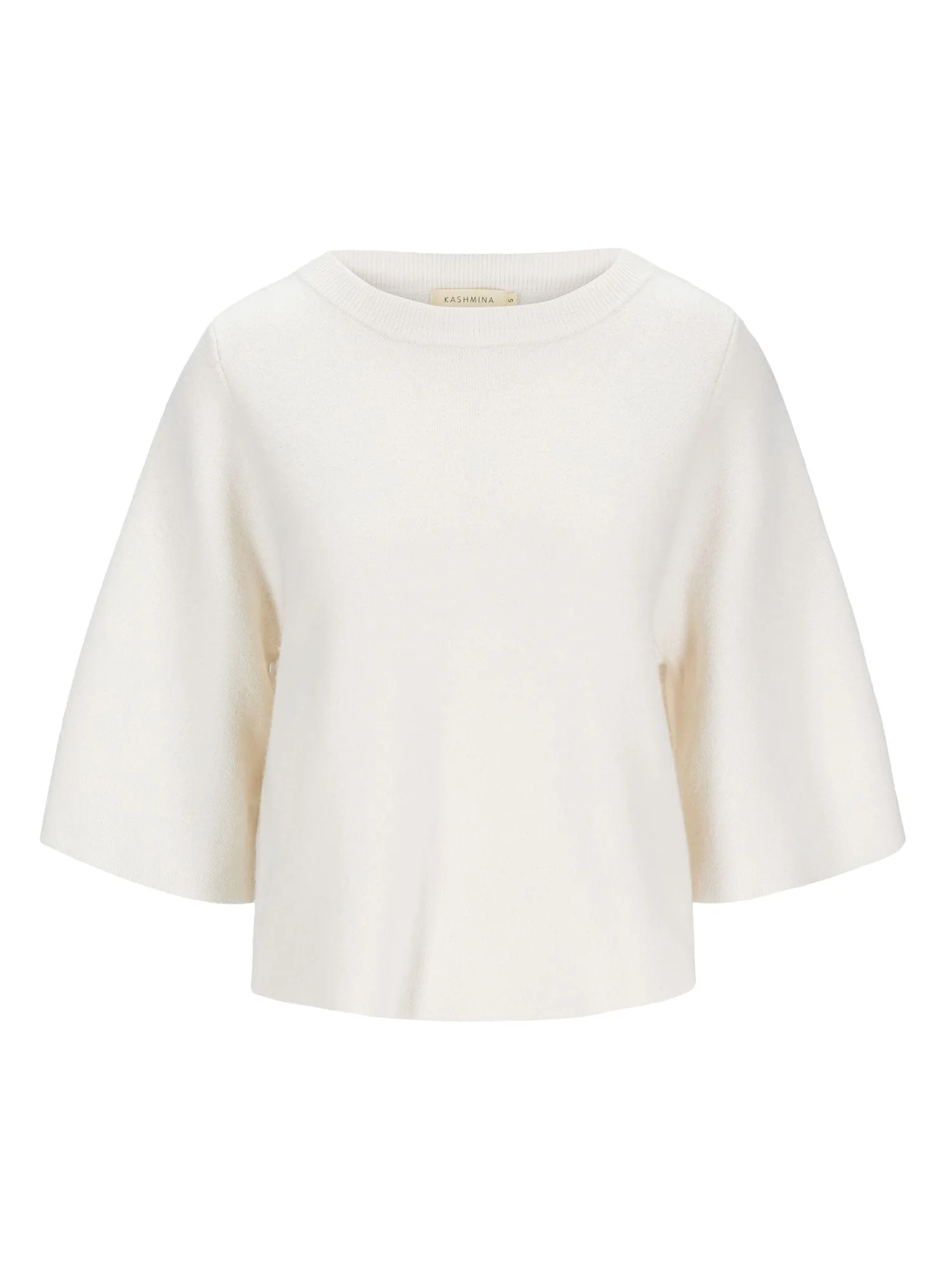 Cashmere sweater  "Dina sweater" - white