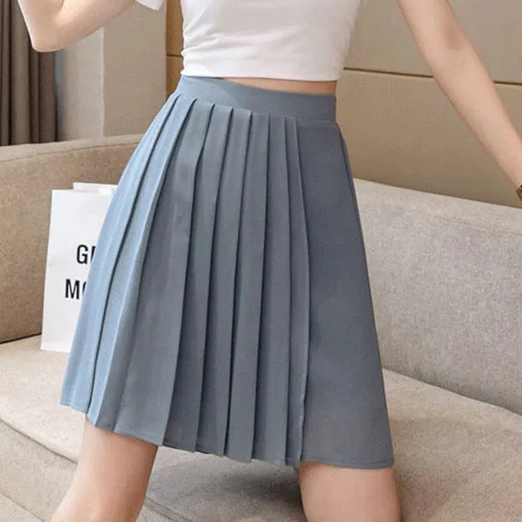 Casual Chiffon High Waist Loose Pleated Shorts