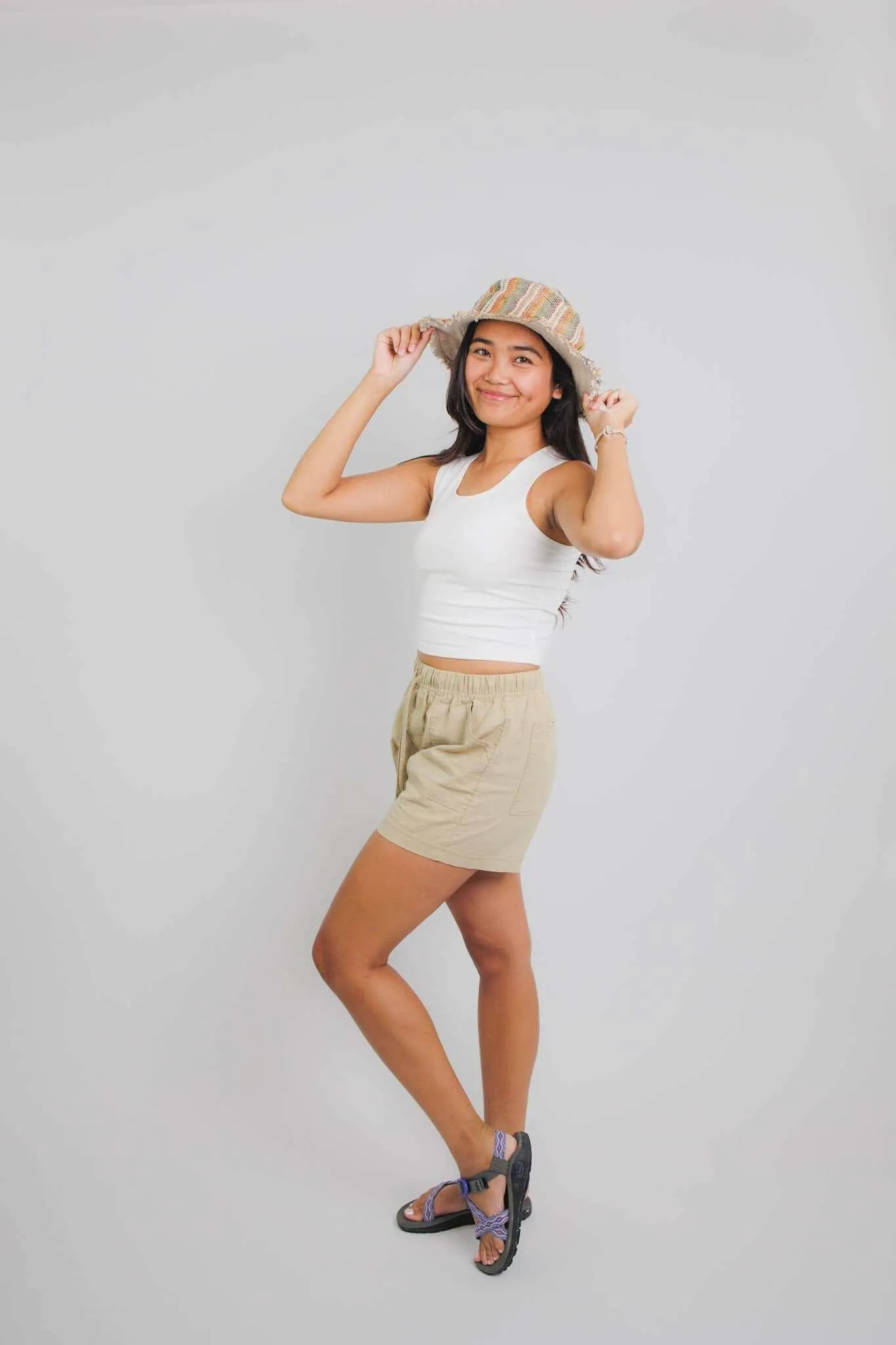 Casual Shorts - Women's Hemp Linen Like Shorts