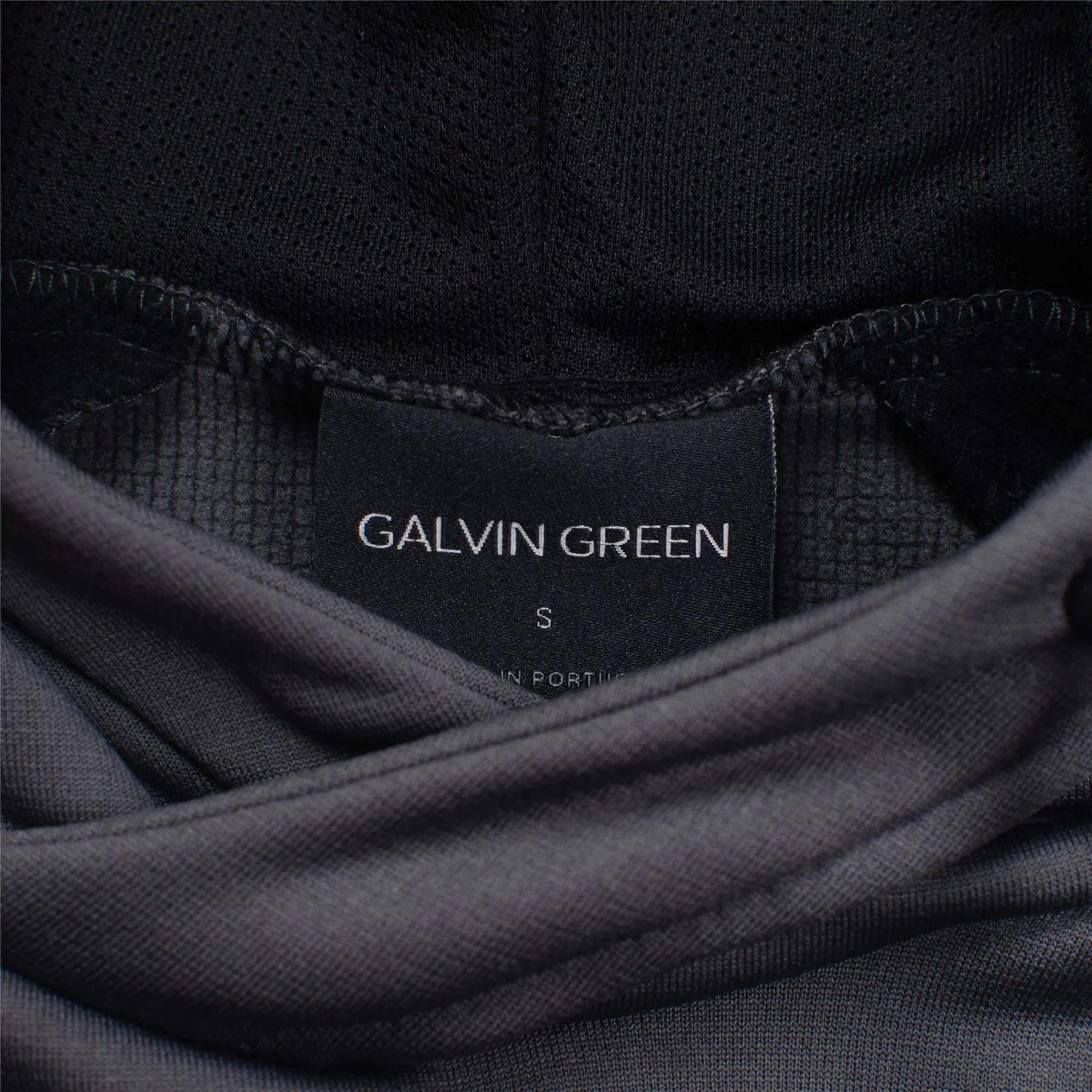 Devlin Insula Hoodie Forged Iron/Black - SS24