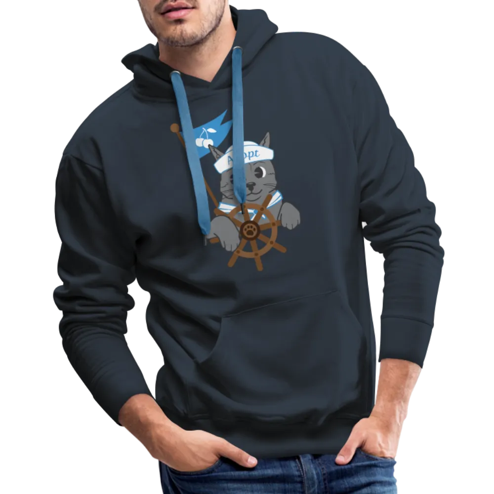 Door County Sailor Cat Premium Hoodie