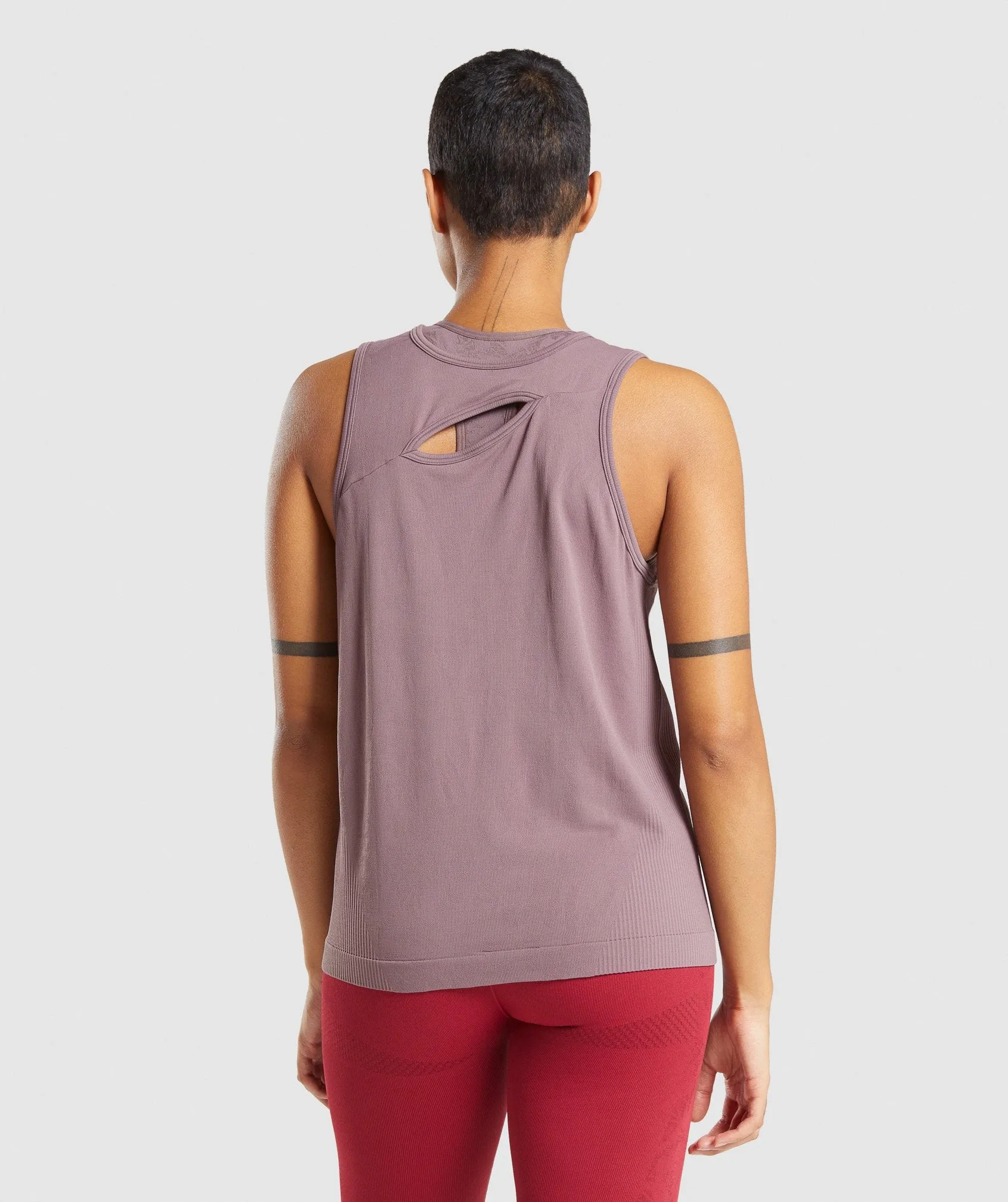 Gymshark Studio Tank - Taupe