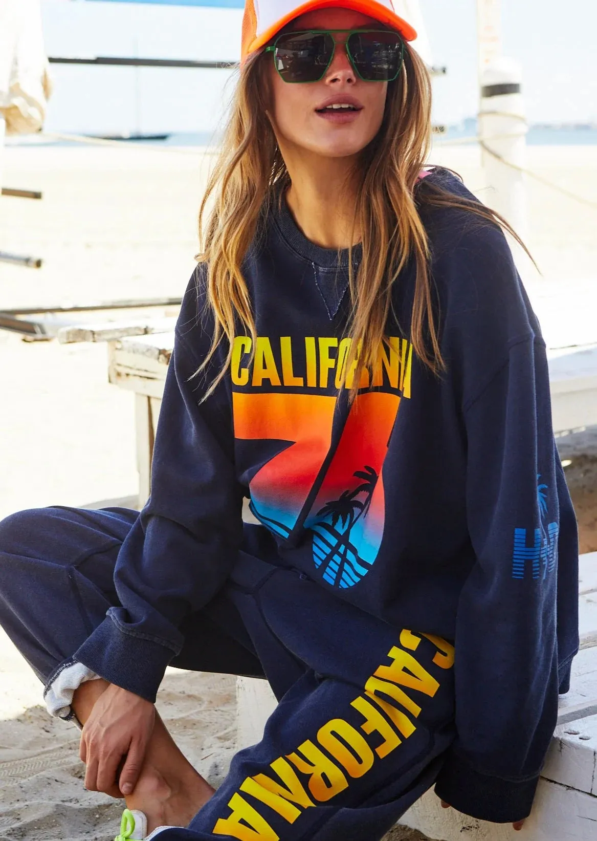 Hammill & Co Sunset Cali 76 Sweat