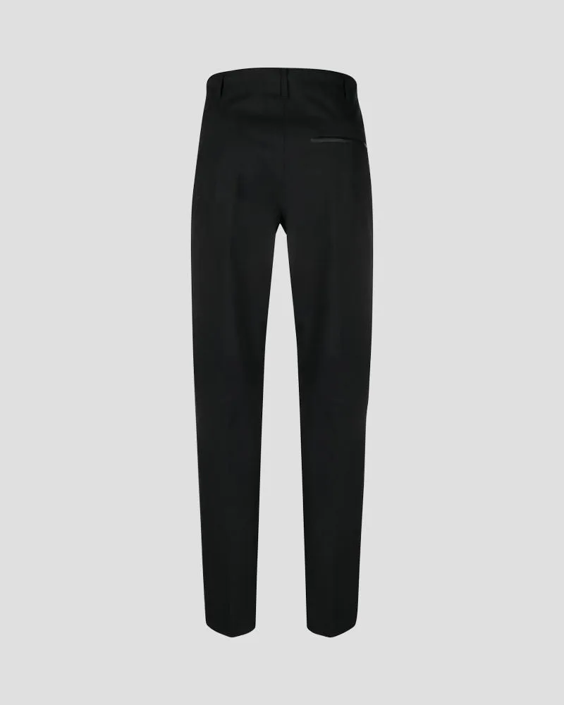 Hard Shell tapered trousers - Black