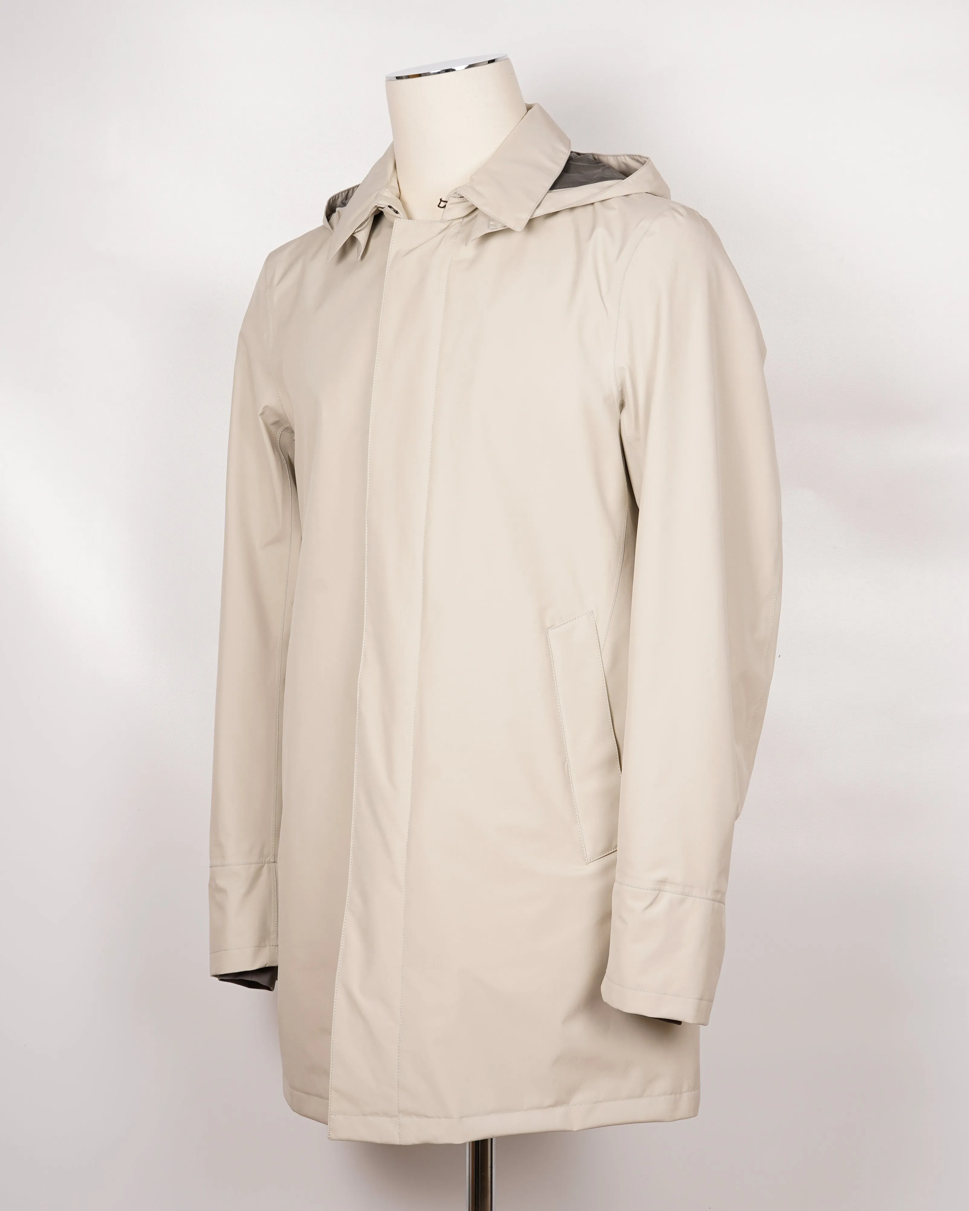 Herno Laminar Car Coat / Light Beige