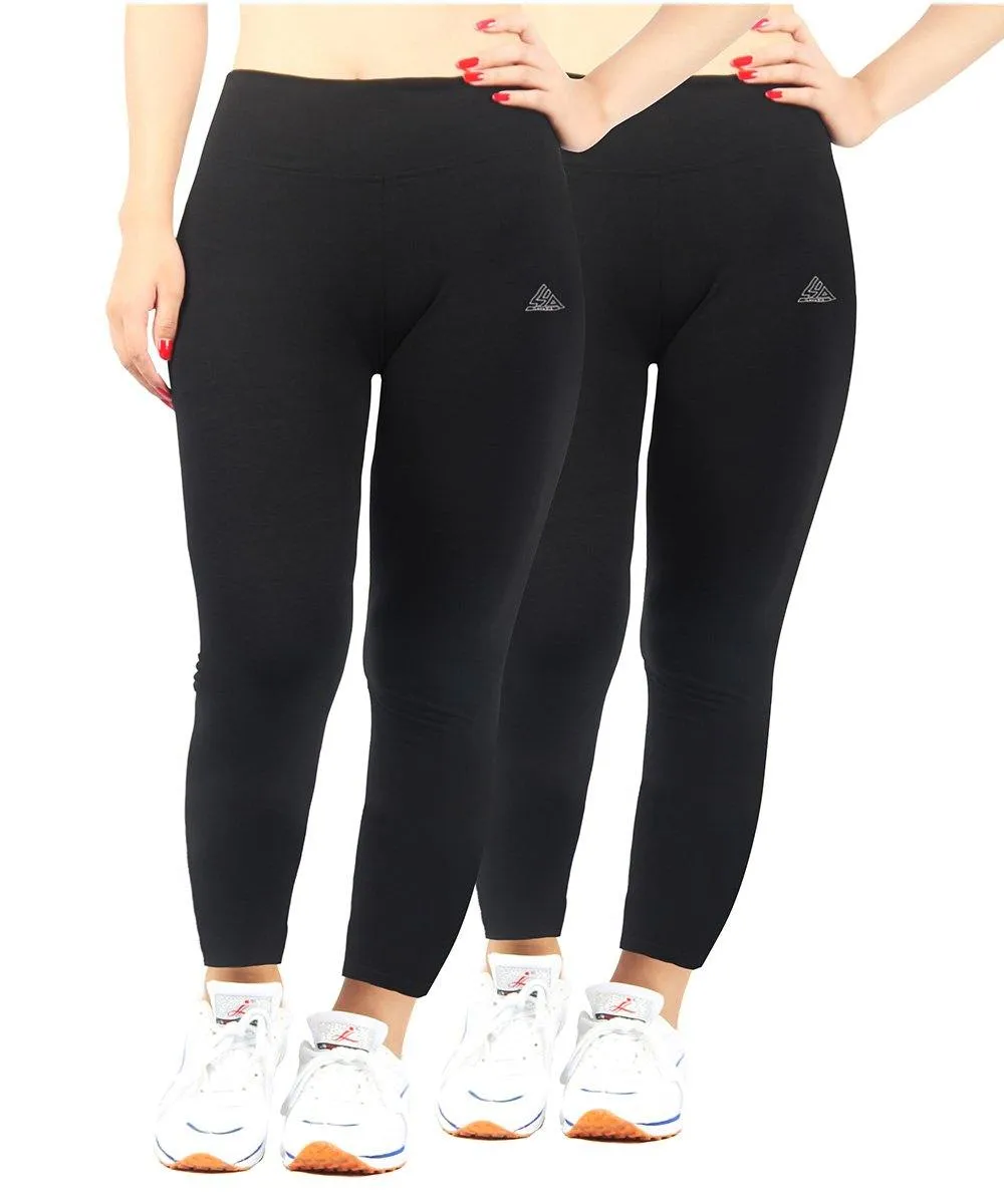 iLoveSIA 2Pack Womens Workout Leggings Plus Size Yoga Pants