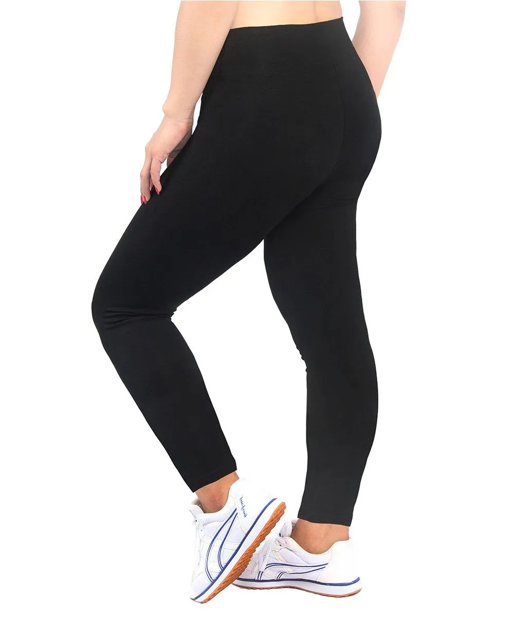 iLoveSIA 2Pack Womens Workout Leggings Plus Size Yoga Pants