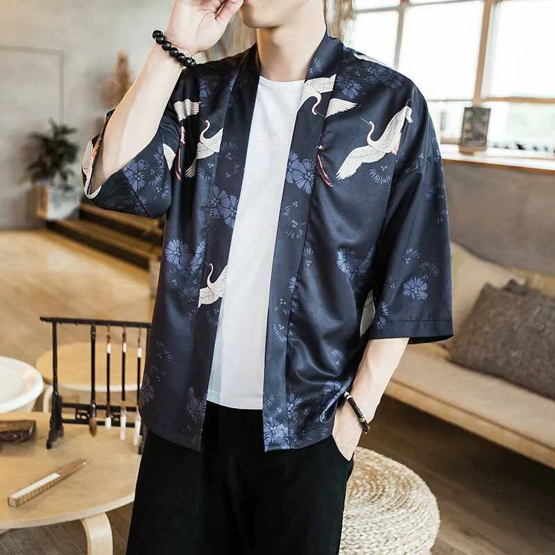 Japanese Kimono Jacket Men