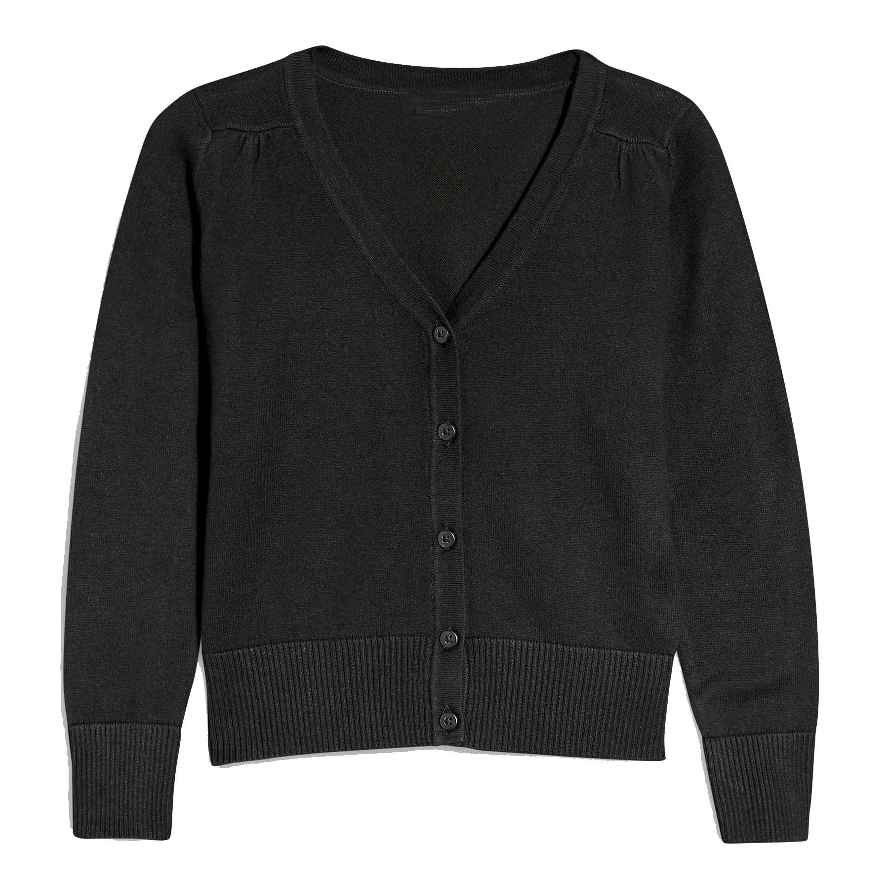 Khanomak Kids Girls V-Neck Cardigan