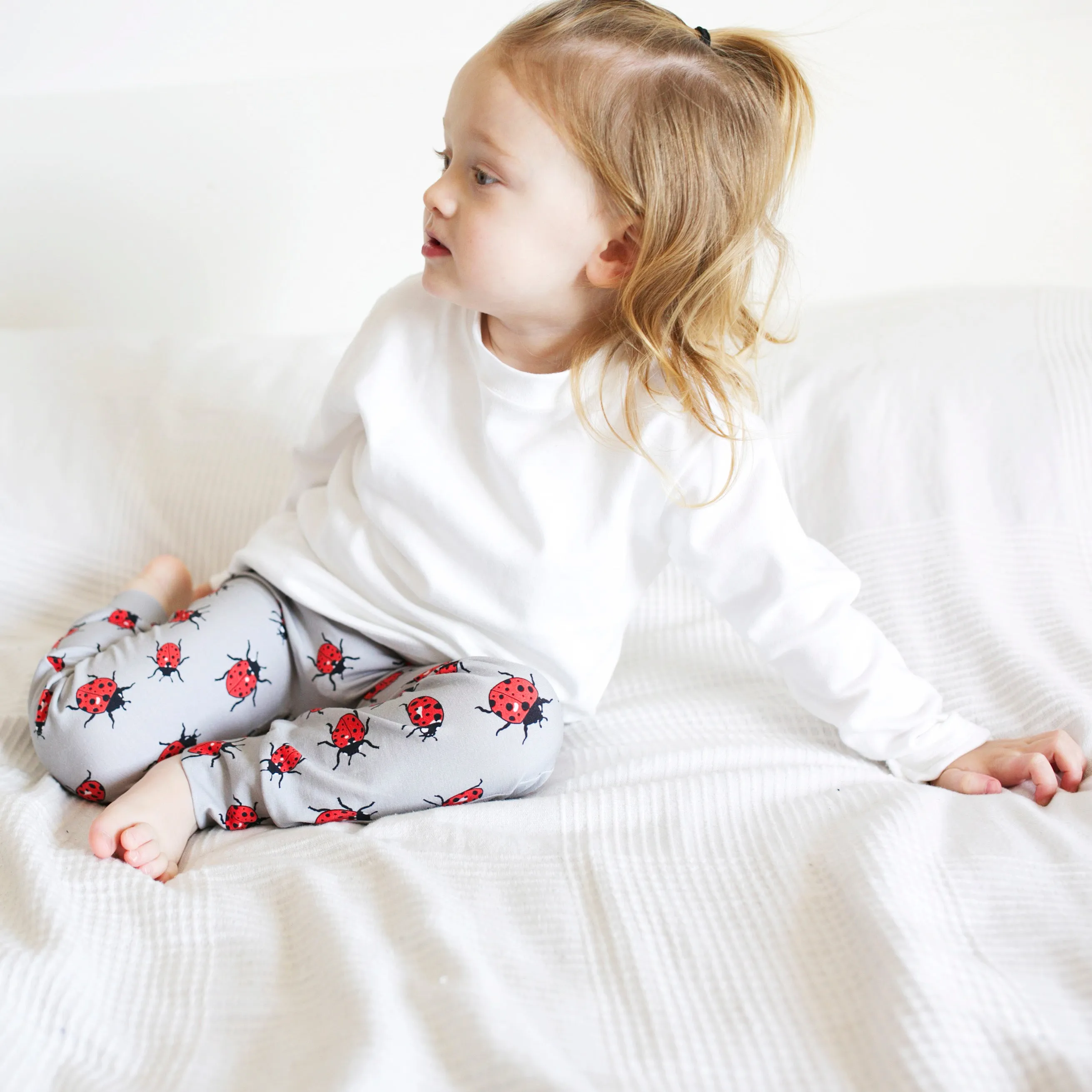 Ladybird Print Leggings