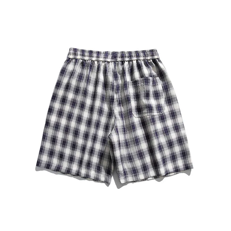 Men Shorts Summer Straight-Leg Pants Loose Casual Shorts