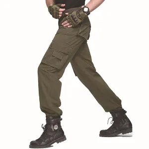 Mens Cotton Casual Outdoor Pants