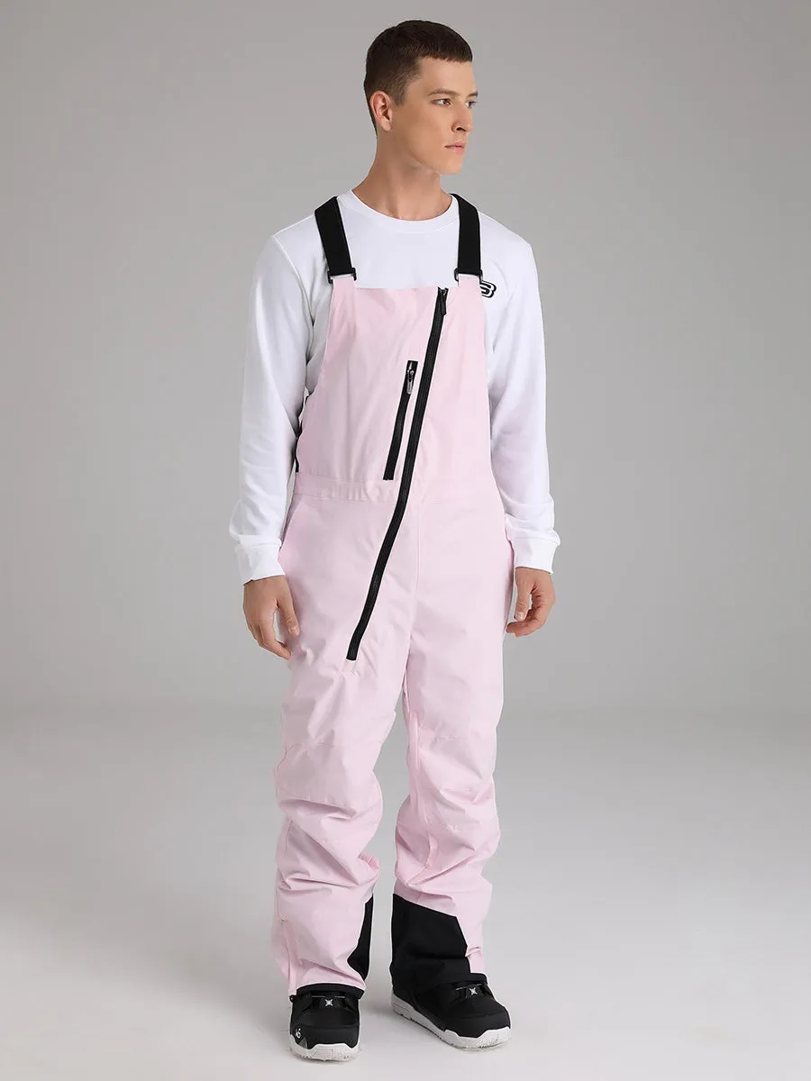 Men's Ski Bibs Pants Insulated Snow Overalls