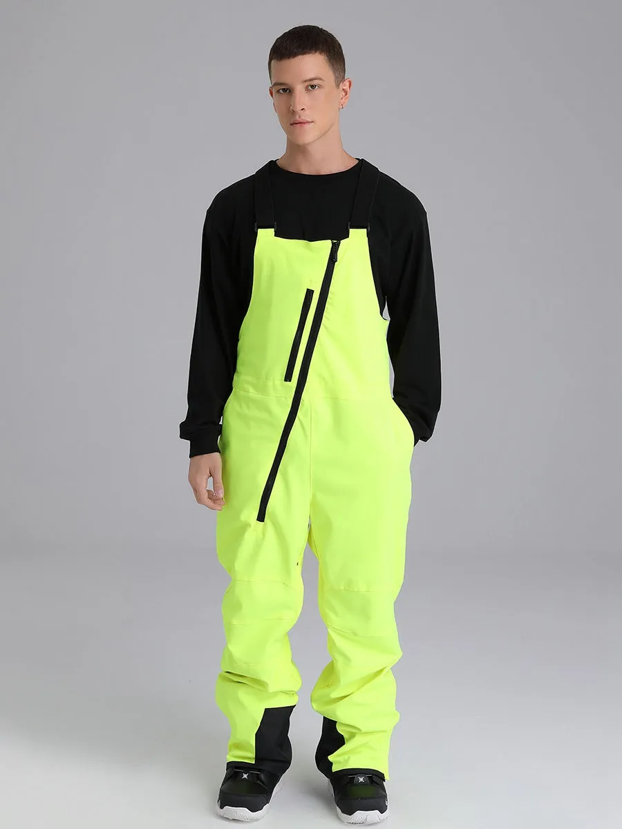 Men's Ski Bibs Pants Insulated Snow Overalls