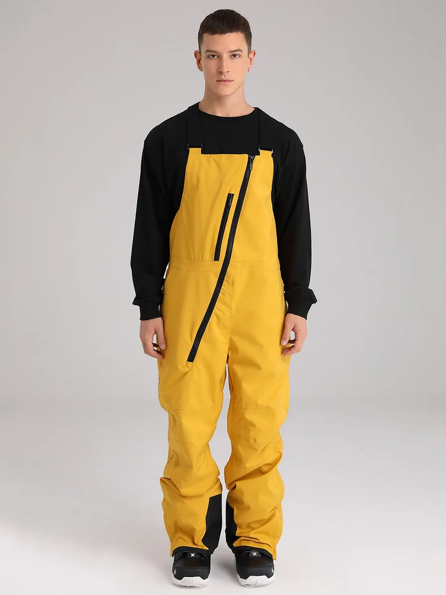 Men's Ski Bibs Pants Insulated Snow Overalls