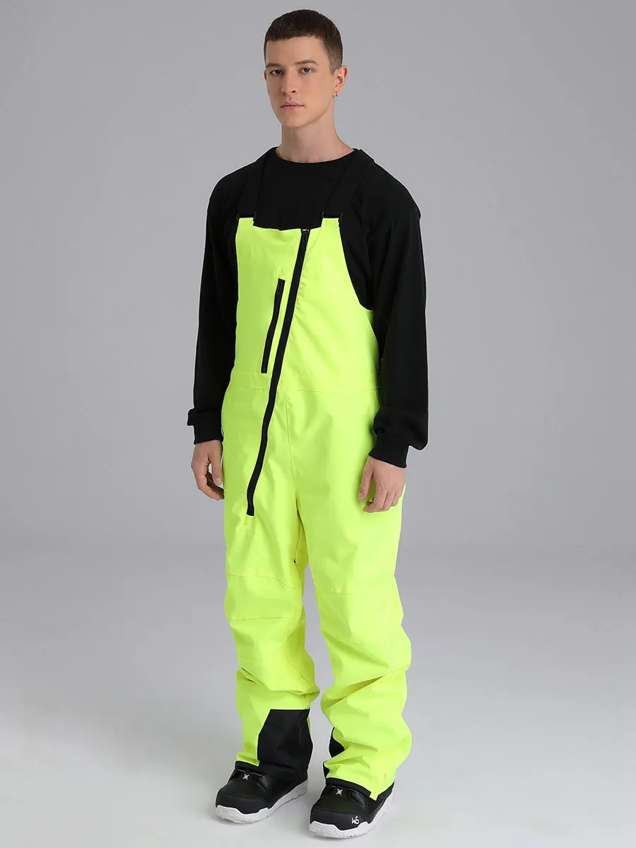 Men's Ski Bibs Pants Insulated Snow Overalls