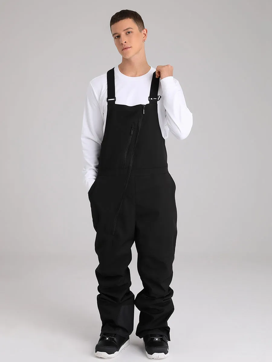 Men's Ski Bibs Pants Insulated Snow Overalls