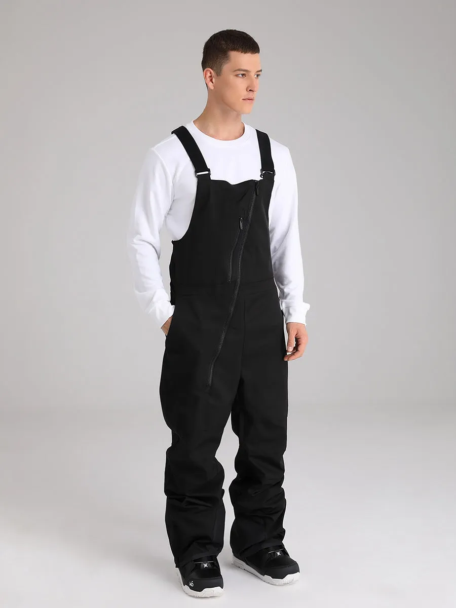 Men's Ski Bibs Pants Insulated Snow Overalls