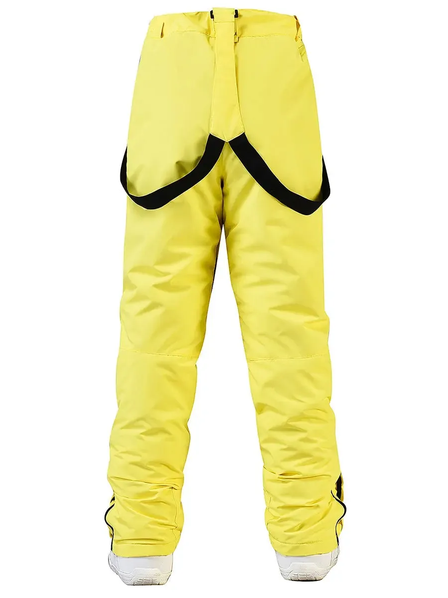 Men's Softshell Bib Pant Snowboarding Skiing