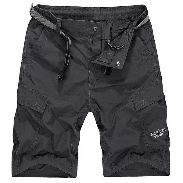 Mens Summer Quick-drying Casual Shorts