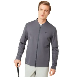 Oakley Men's Albatross Rain Full Zip Jacket Forged Iron S