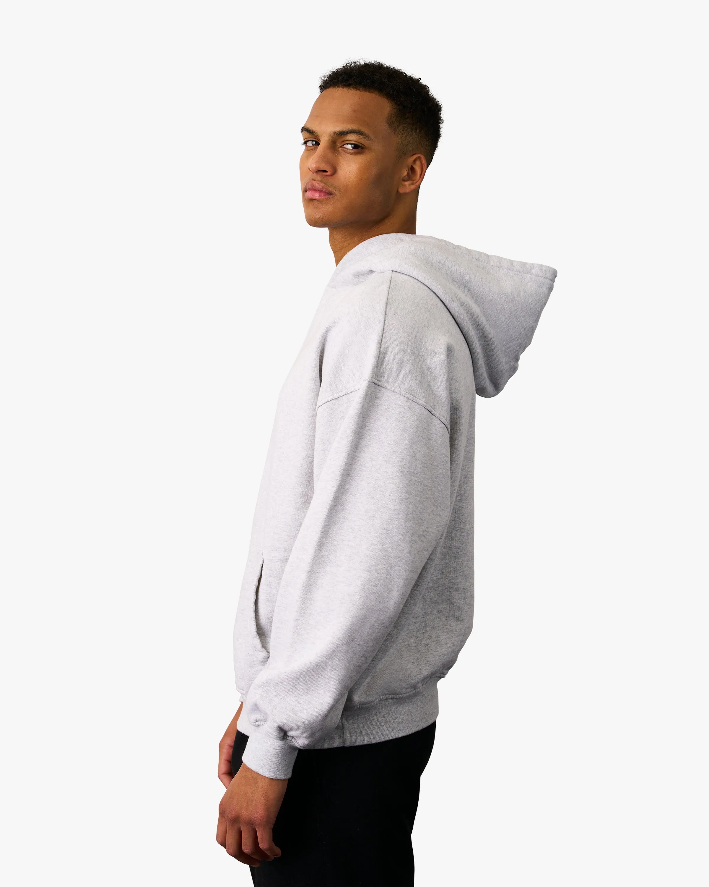 Organic Oversized Hood - Seafoam Green