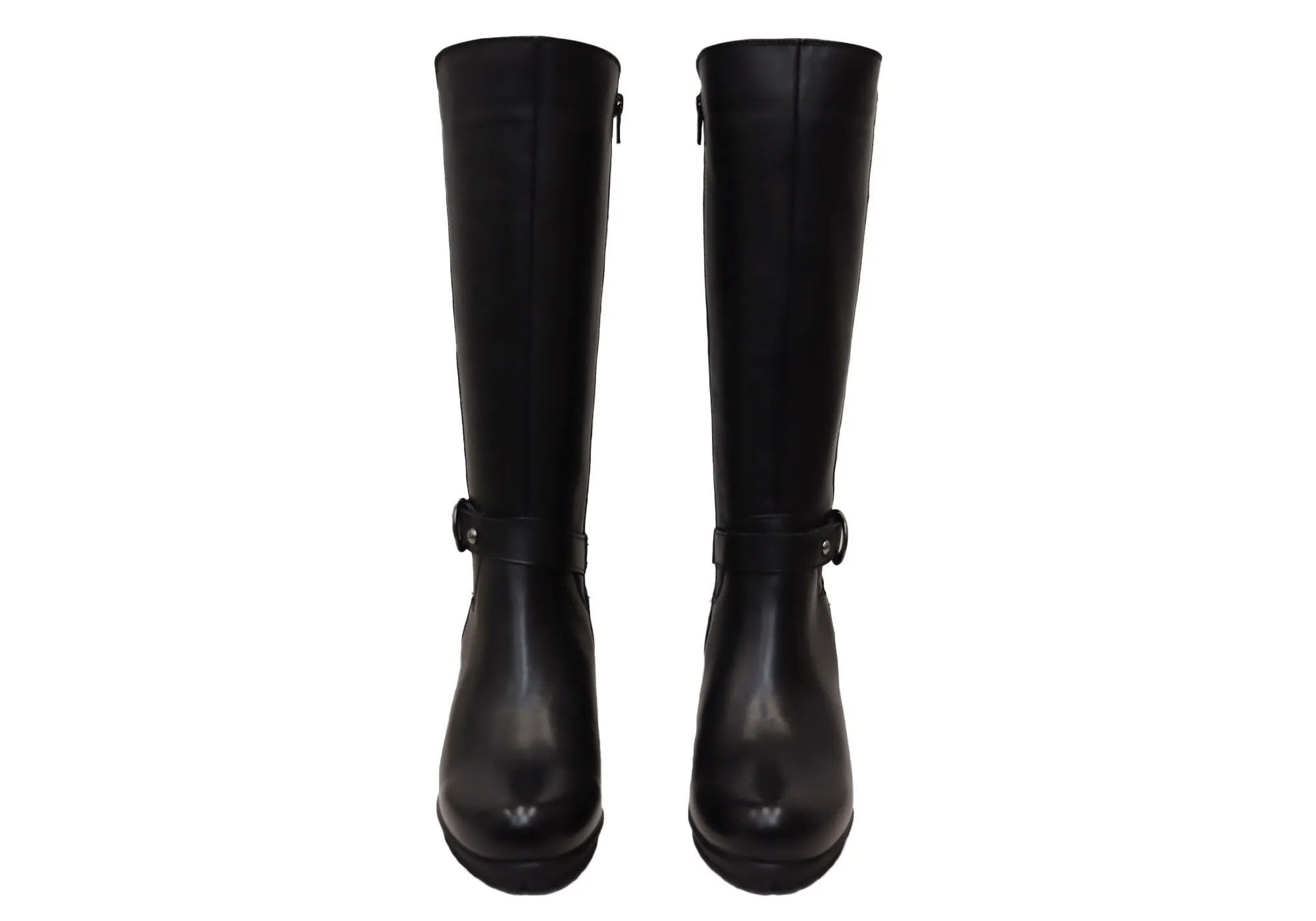 Orizonte Cadby Womens European Comfortable Leather Knee High Boots