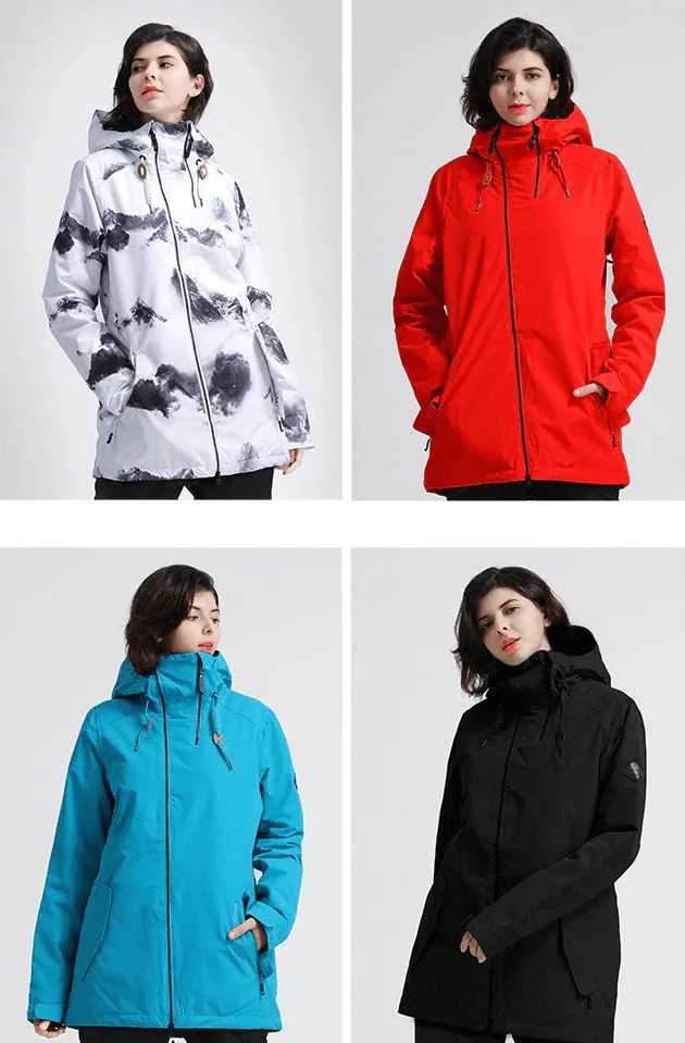 Outdoor Snowboarding Women's Jacket / Waterproof Skiing Clothes - SF0569