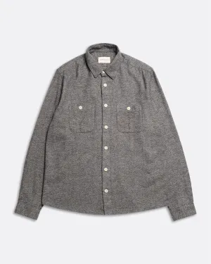 Patch Pocket Shirt - Slate Brown / Cornstalk Grindle