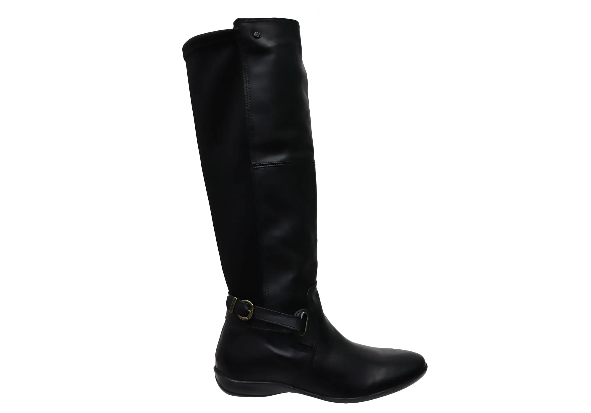 Perlatto Olander Womens Brazilian Comfortable Leather Knee High Boots