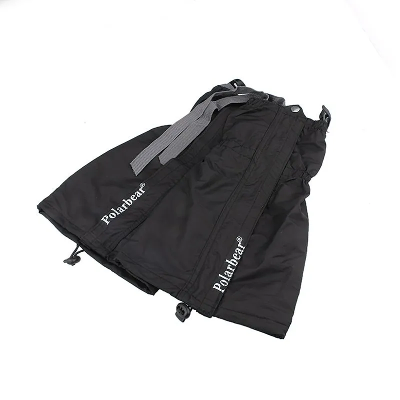 Polarbear Zipper Leg Gaiters Waterproof Mudproof For Hiking Walking Trekking