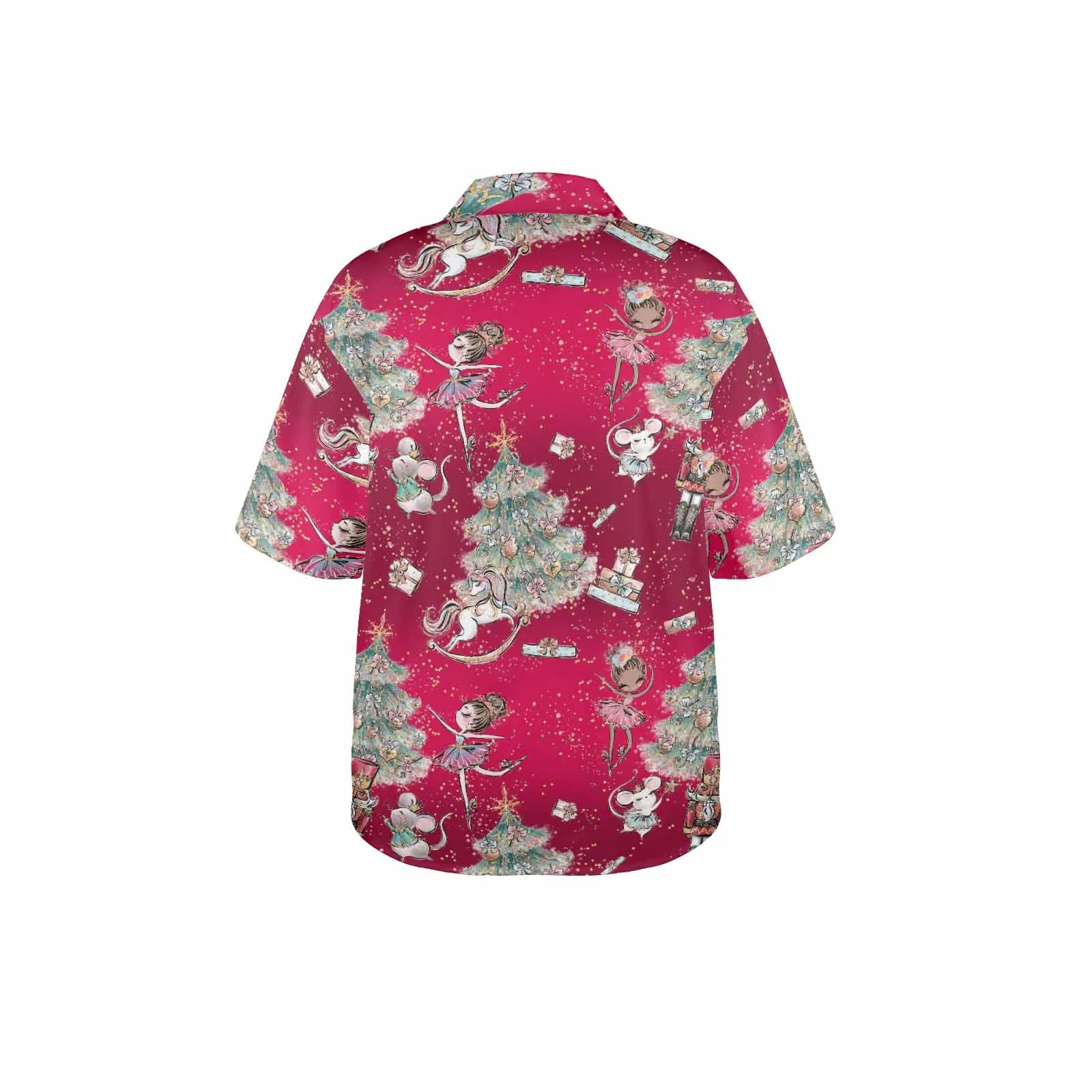 Red Christmas Women's Hawaiian Shirt