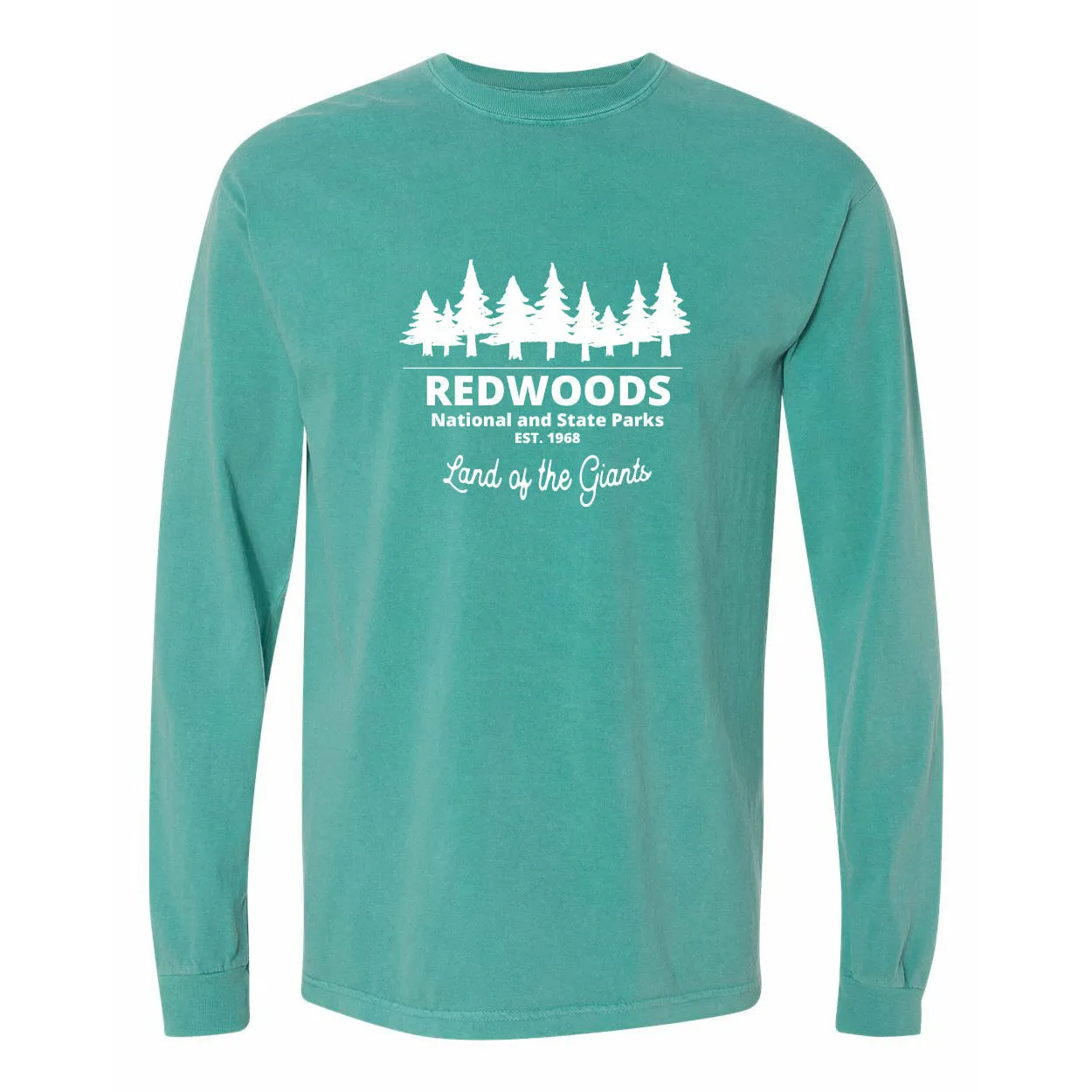 Redwood National Park Comfort Colors Long Sleeve T Shirt