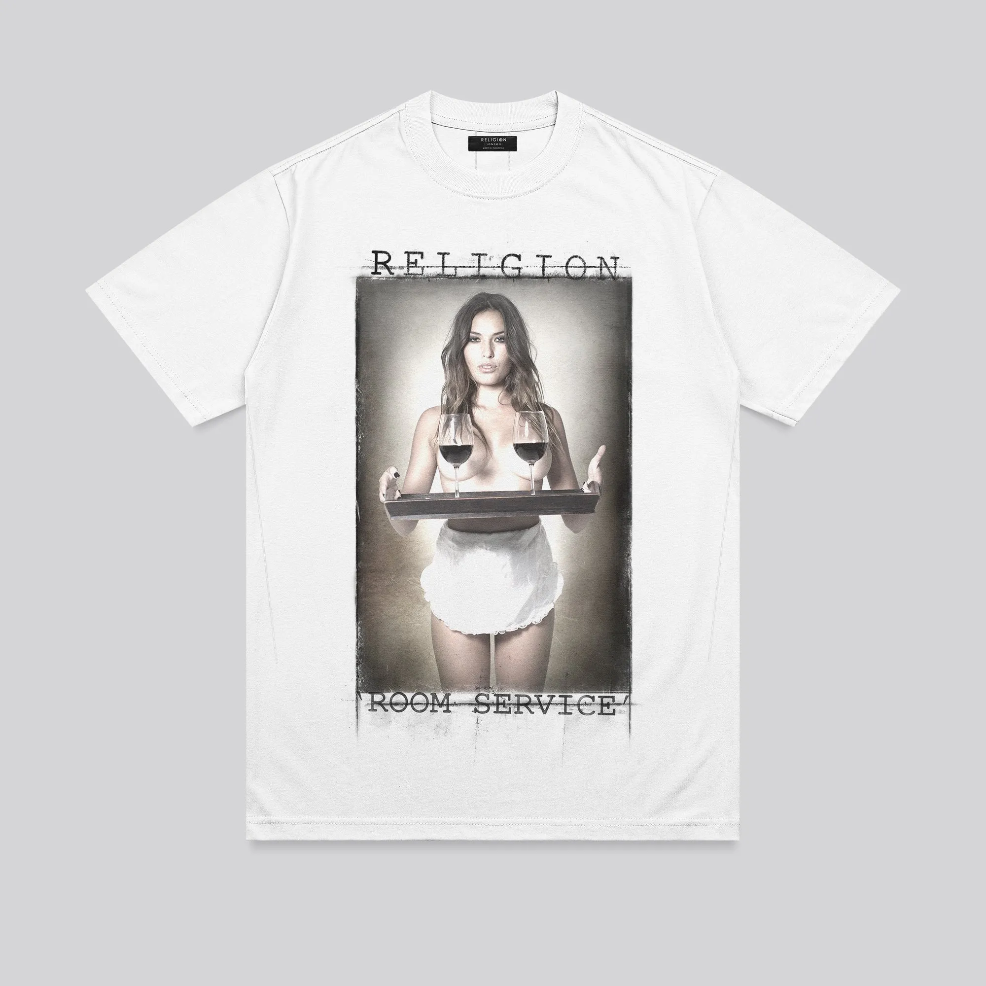 ROOM SERVICE T-SHIRT WHITE