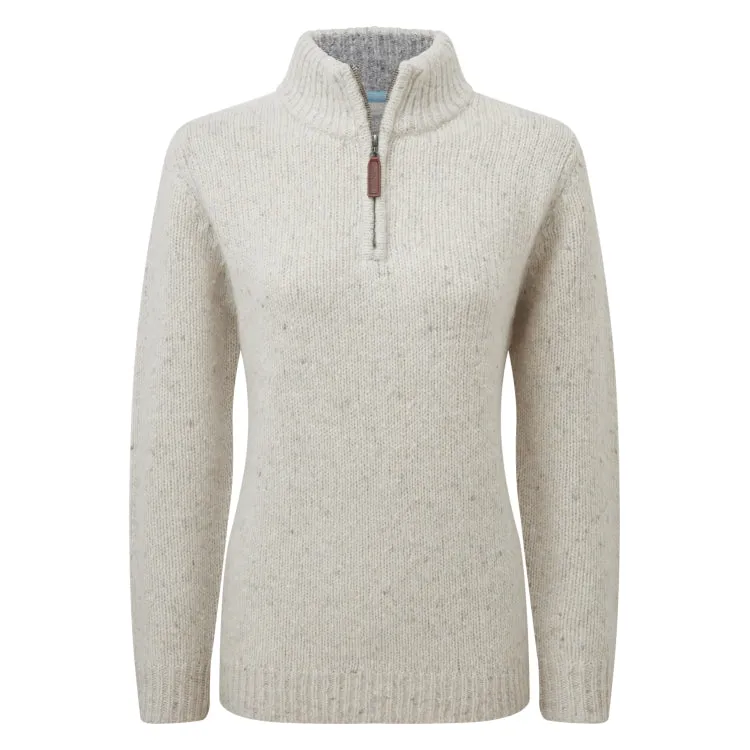 Schoffel Ladies Aviemore Alpaca Mix Jumper - Ivory