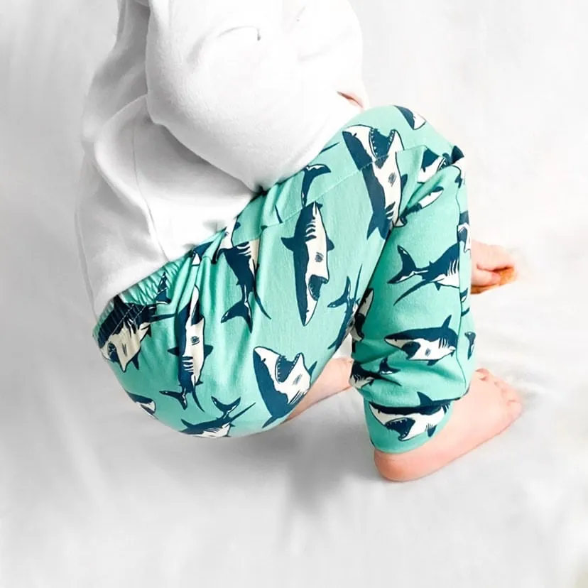 Shark Print Leggings