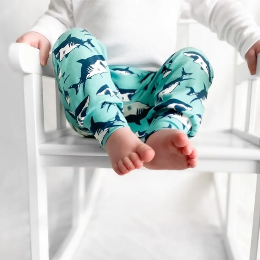 Shark Print Leggings