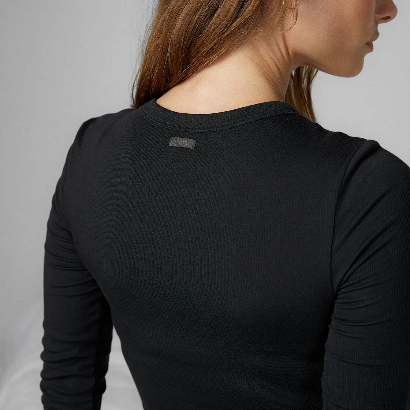 Soft Modal Rib Underpin Long Sleeve